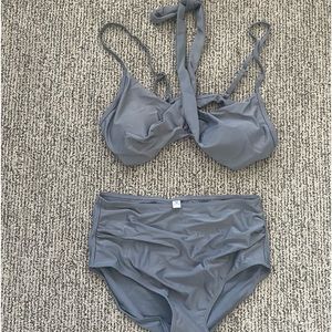 NWT SHEIN Strappy Wrap Around High Waisted Bikini